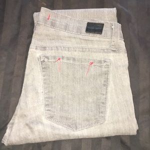 BDG grey cigarette mid rise skinny jeans